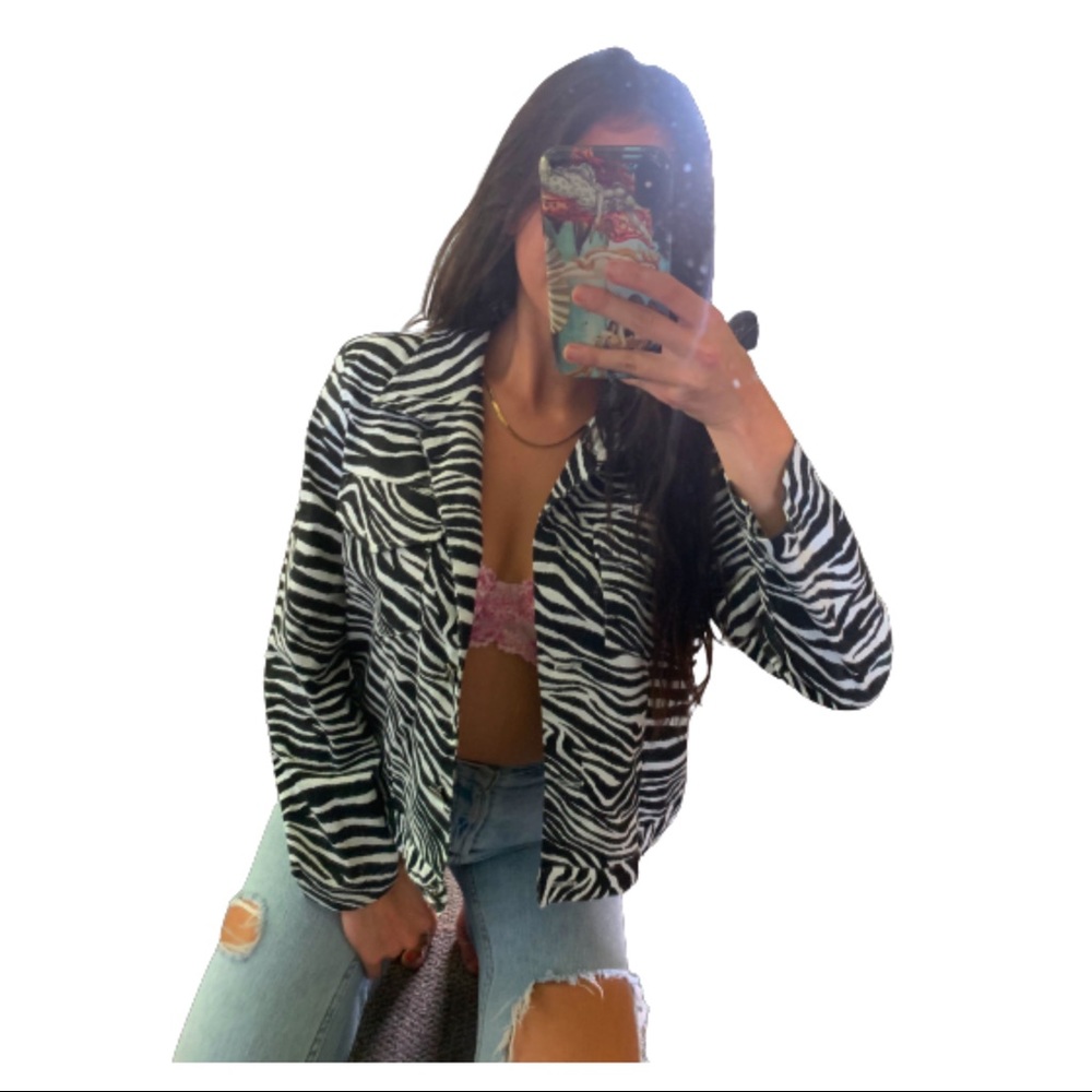 Animal Print Jacket
